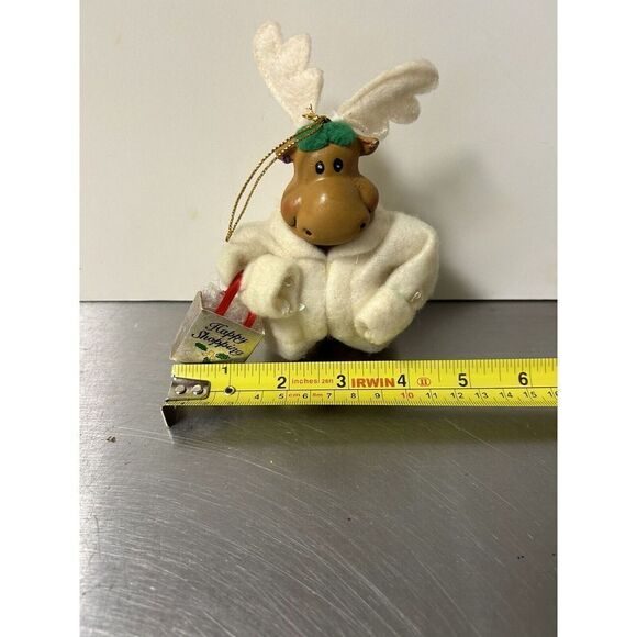 Vintage Avon Holiday Christmas Ornament - Deer Ones Series Ornament - Mrs. Reind - Picture 4 of 6